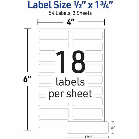 Avery® No-Iron Fabric Labels - Alternate-Image2
