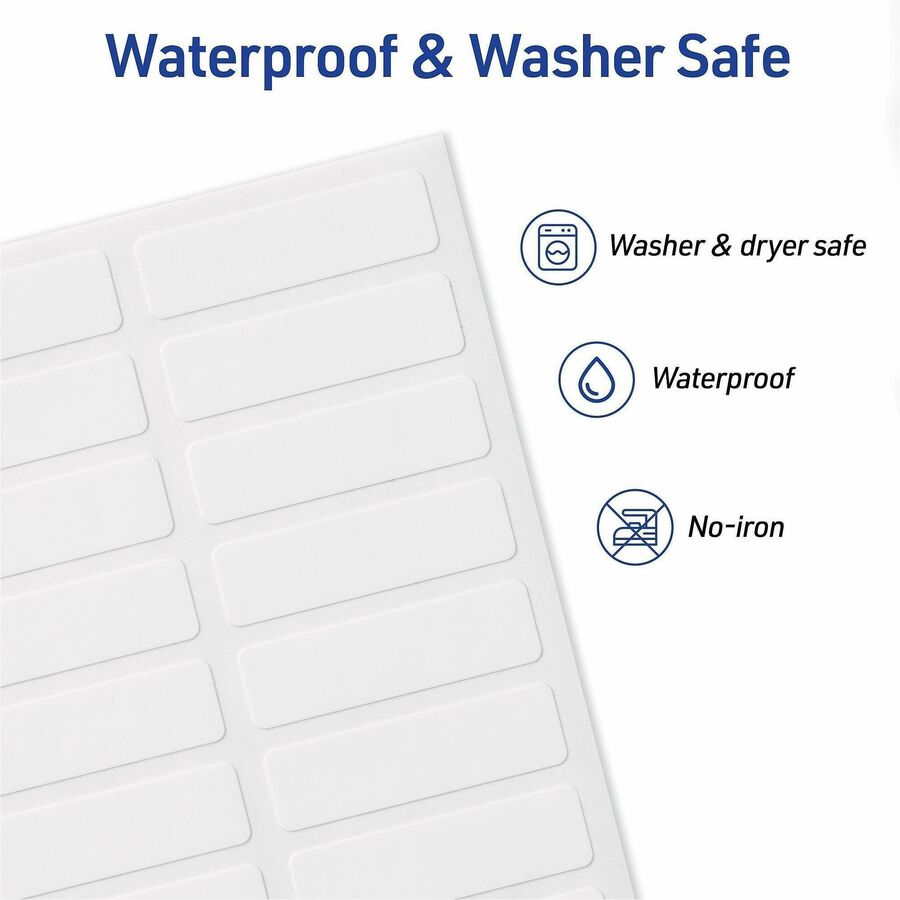 Avery® No-Iron Fabric Labels - Alternate-Image3