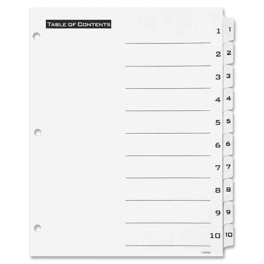Avery® Office Essentials Table 'n Tabs Dividers - 900