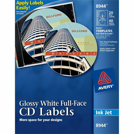 Avery® Optical Disc Label - 2000