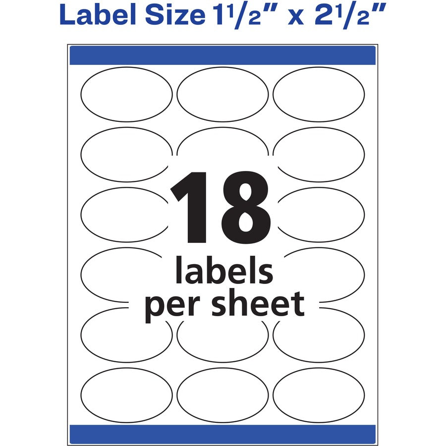 Avery&reg; Oval Dissolvable Labels - Alternate-Image8