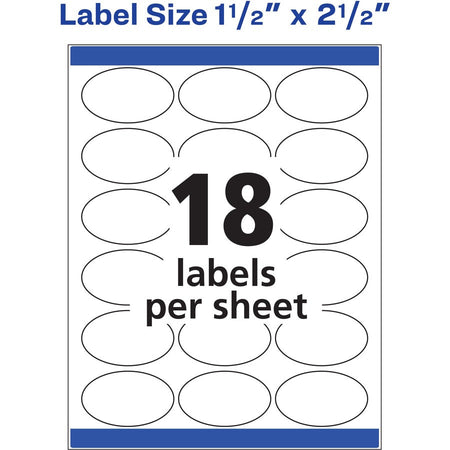 Avery&reg; Oval Dissolvable Labels - Alternate-Image8