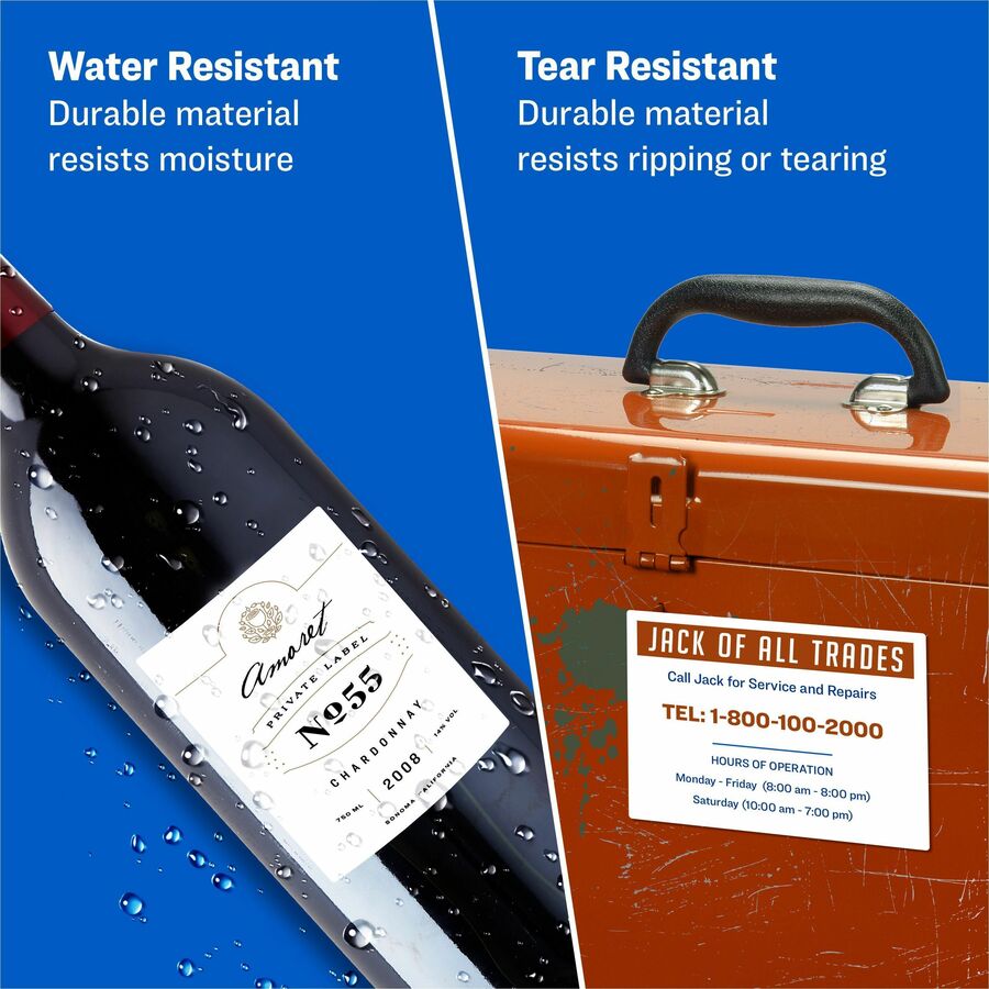 Avery® Permanent Durable ID Labels with Sure Feed(R) Technology - Alternate-Image2