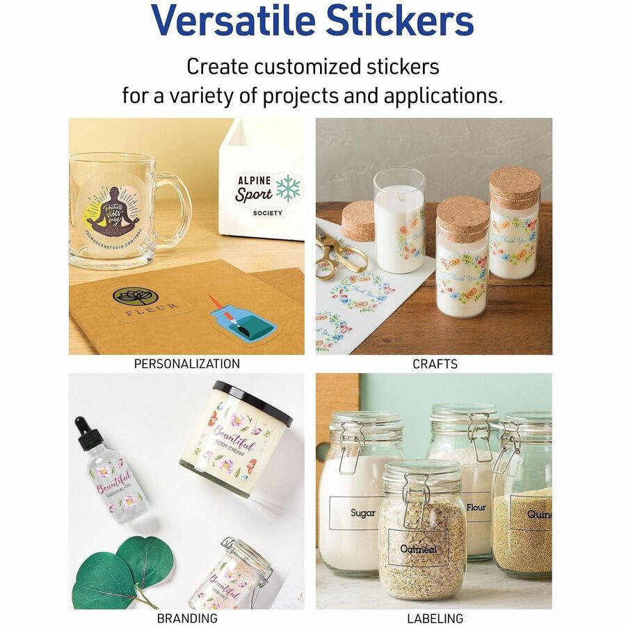 Avery&reg; Permanent Sticker Paper - Alternate-Image3