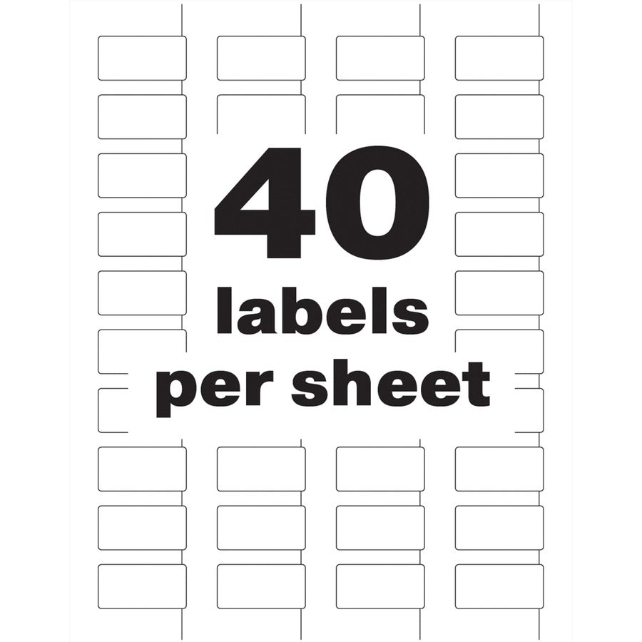 Avery® PermaTrack Destructible Asset Tag Labels, 3/4" x 1-1/2" , 320 Asset Tags - Alternate-Image5