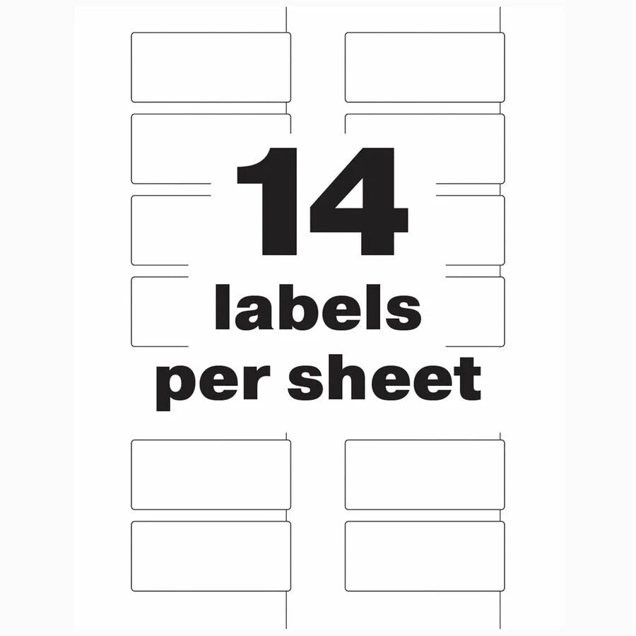 Avery® PermaTrack Destructible Asset Tag Labels - Reliable Tracking Solution - Specialty & Warning