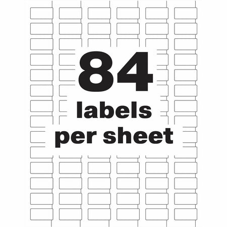 Avery® PermaTrack Tamper-Evident Asset Tag Labels, 1/2" x 1" , 672 Asset Tags - Alternate-Image5