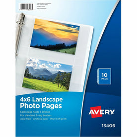Avery® Photo Storage Pages: Organize Memories Effortlessly - Binder Refill Pages