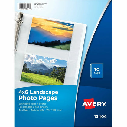 Avery® Photo Storage Pages: Organize Memories Effortlessly - Binder Refill Pages