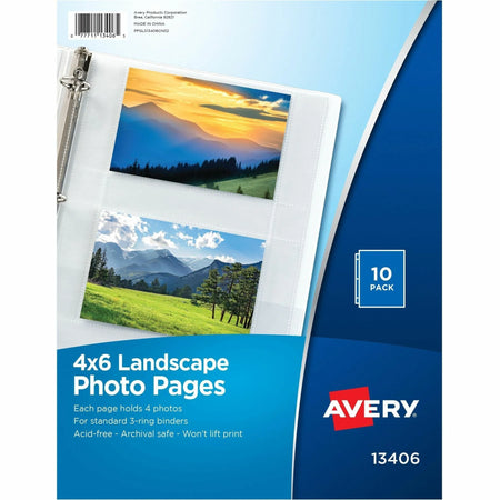 Avery® Photo Storage Pages: Organize Memories Effortlessly - Binder Refill Pages