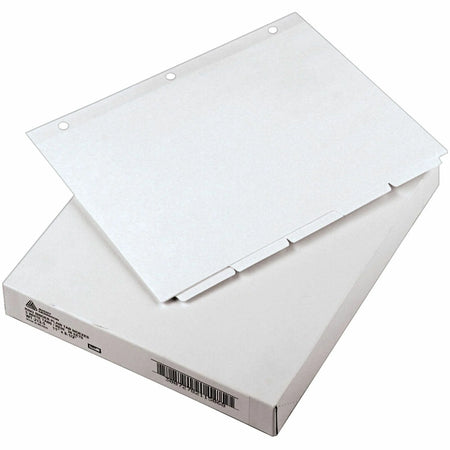 Avery® Plain Tab Write-On Dividers: 5-Tab Set for Letter Size Binders - Index Divider