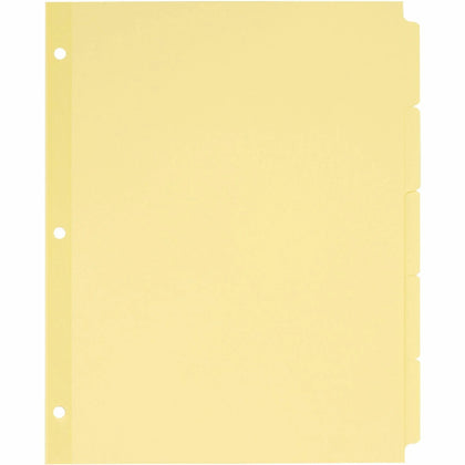 Avery® Plain Tab Write-On Dividers: Organize with Ease - Index Divider