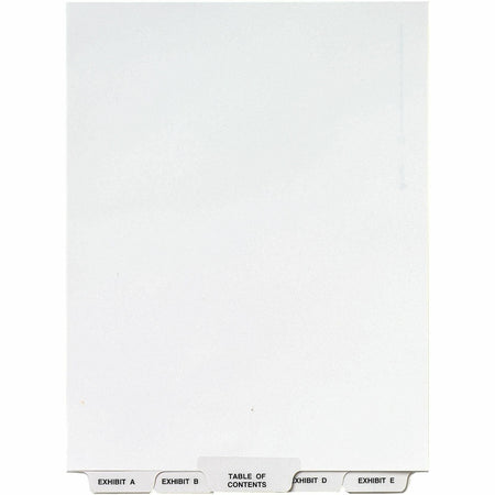 Avery® Premium Collated Legal Exhibit Dividers with Table of Contents Tab - Avery Style - 2000