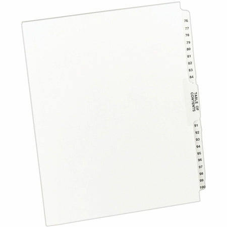 Avery® Premium Collated Legal Exhibit Dividers with Table of Contents Tab - Avery Style - 2000