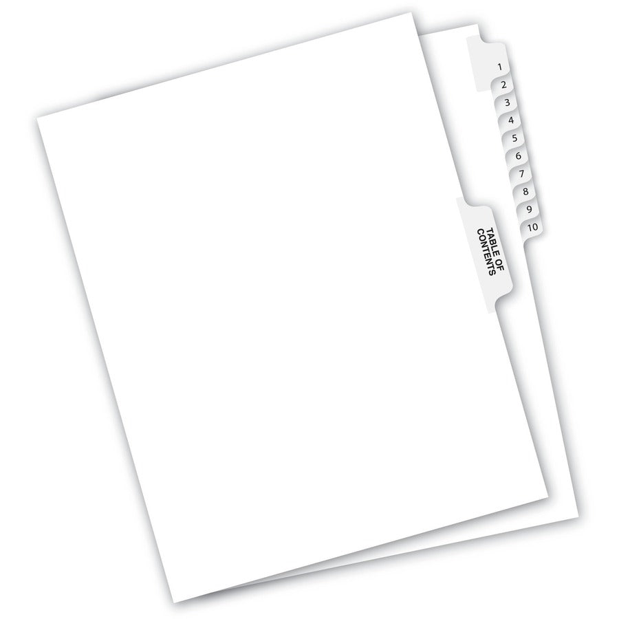 Avery® Premium Collated Legal Exhibit Dividers with Table of Contents Tab - Avery Style - Alternate-Image3