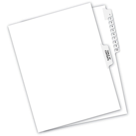 Avery® Premium Collated Legal Exhibit Dividers with Table of Contents Tab - Avery Style - Alternate-Image3
