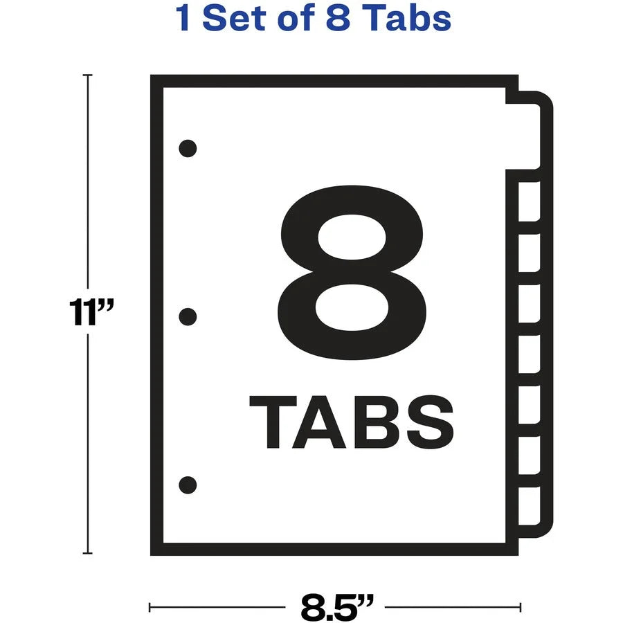 Avery® Print & Apply Sheet Protector Dividers - Organize Your Documents Efficiently - Index Divider