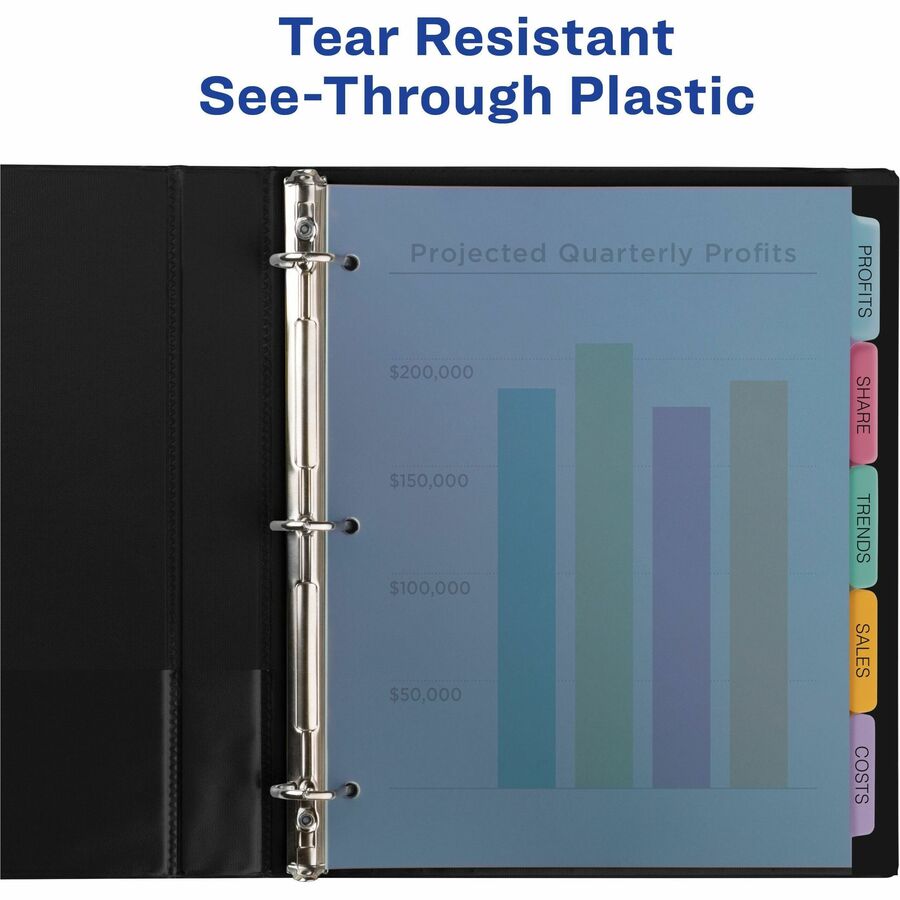 Avery® Print & Apply Translucent Dividers - Alternate-Image6