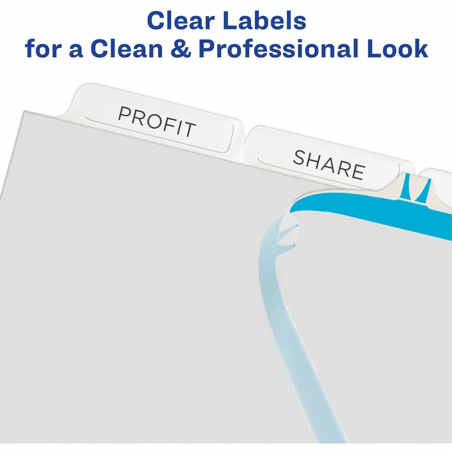 Avery® Print & Apply Translucent Dividers - Alternate-Image3