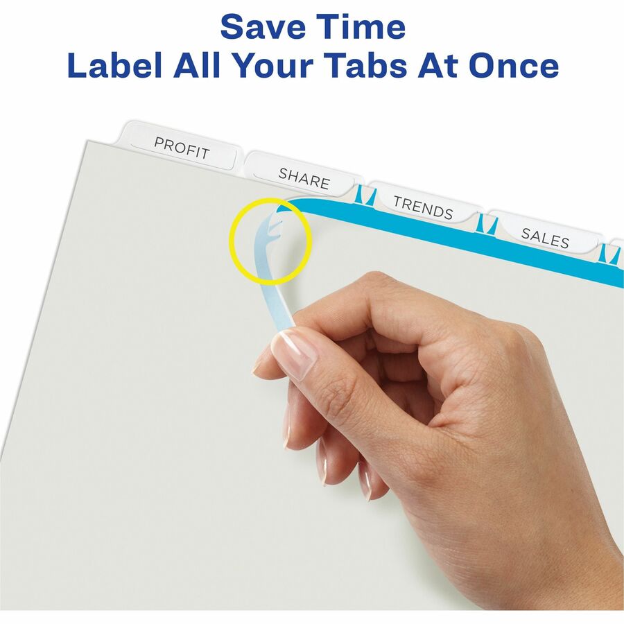 Avery® Print & Apply Translucent Dividers - Alternate-Image4