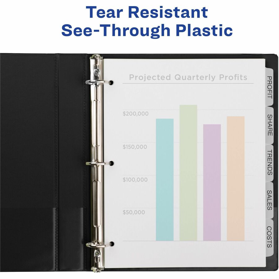 Avery® Print & Apply Translucent Dividers - Alternate-Image6