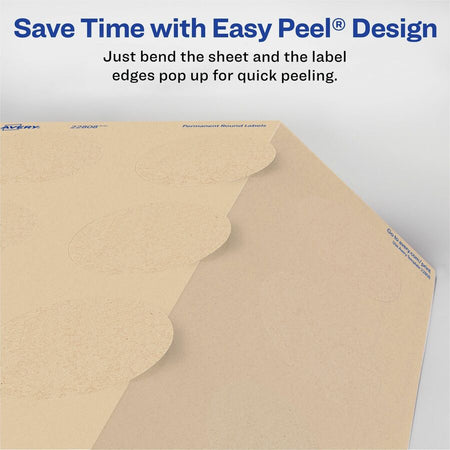 Avery® Print-To-The-Edge Kraft Brown Labels - Alternate-Image5