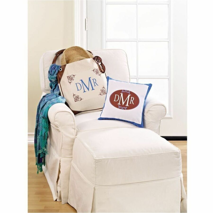 Avery® Printable Fabric Sheets - Letter - 8 1/2’’ x 11’’ - Matte - Heat-seal Backing - White - 5/Pack - 6 / Carton