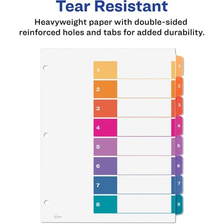 Avery® Ready Index Custom TOC Binder Dividers: Organize Your Documents Efficiently - Divider