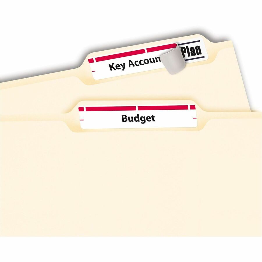 Avery® Red Filing Labels - Alternate-Image3