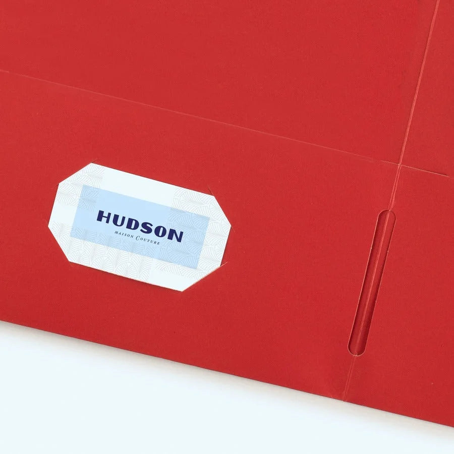 Avery® Red Letter Pocket Folder: 40-Sheet Capacity 2 Internal Pockets - Folders