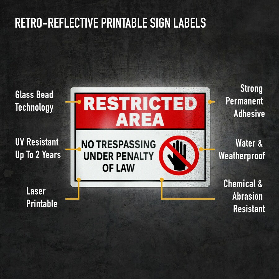 Avery&reg; Reflective Sign Labels - Alternate-Image7