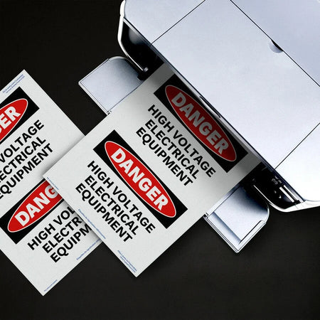 Avery® Reflective Sign Labels: Silver Film Water Resistant - 20 Pack - Multipurpose & ID Labels
