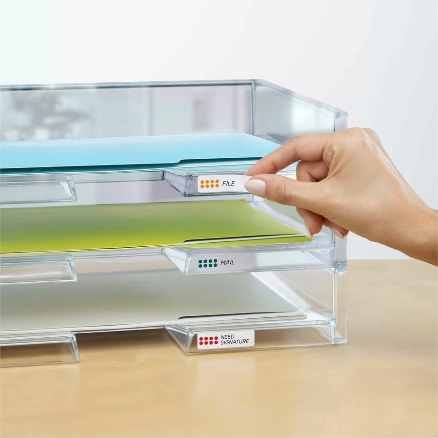 Avery® Removable I.D. Labels: 1/2’’ x 1 3/4’’ - 2000 Labels White Paper - Multipurpose & ID