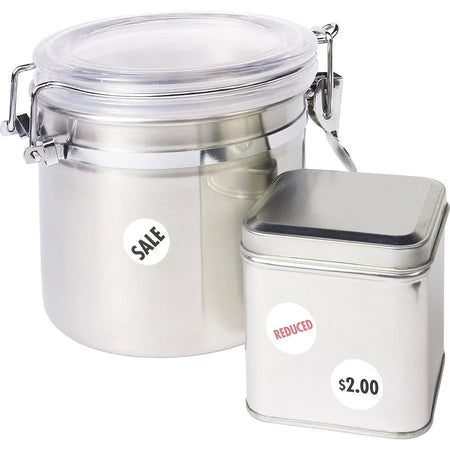 Avery® Removable ID Labels: 3/4’’ Circle White Self-adhesive - Multipurpose & Labels
