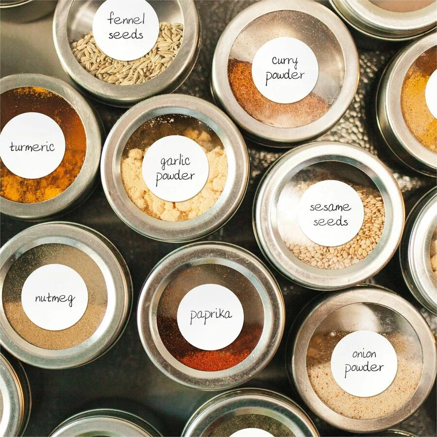 Avery® Removable Multi-Use ID Labels on Small Sheets - Handwrite Only - 3/4’’ Diameter - Adhesive - Round - White