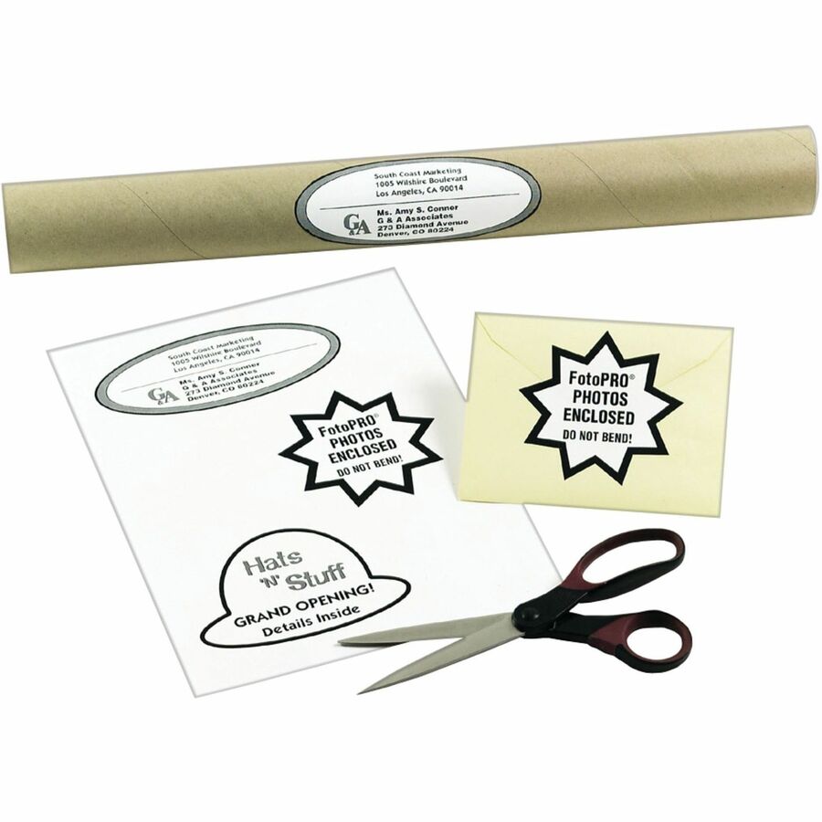 Avery® Shipping Address Labels, Full Sheet Labels, Permanent, 500 Labels (91201) - Alternate-Image8