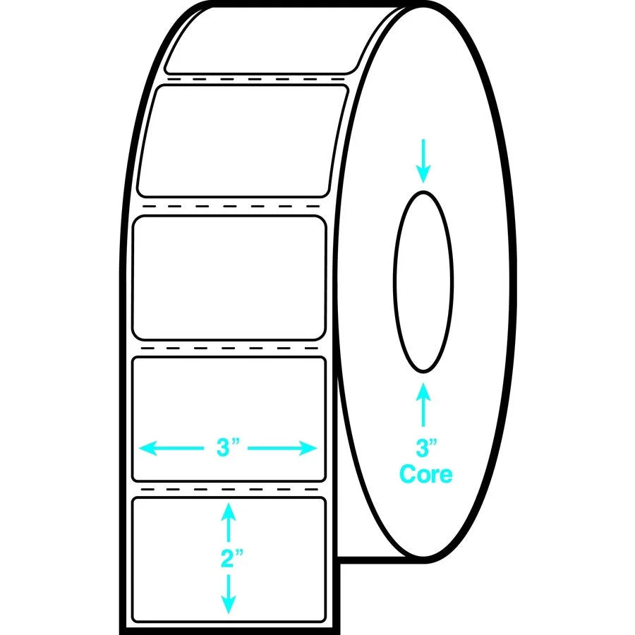 Avery® Shipping Labels: 3x2’’ Direct Thermal White Permanent Adhesive - Label Maker Supplies