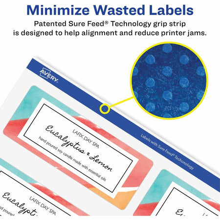 Avery® Shipping Labels, Glossy White, 2" x 4" , 100 Total (6527) - Alternate-Image3