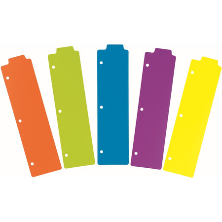 Avery® Snap-In Plastic Bookmark Dividers, 5 Tabs, 1 Set, Multicolor (24908) - Alternate-Image4