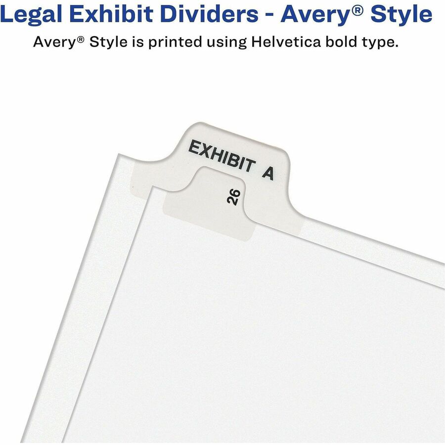 Avery® Standard Collated Legal Dividers - Top