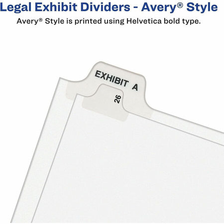 Avery® Standard Collated Legal Dividers - Top