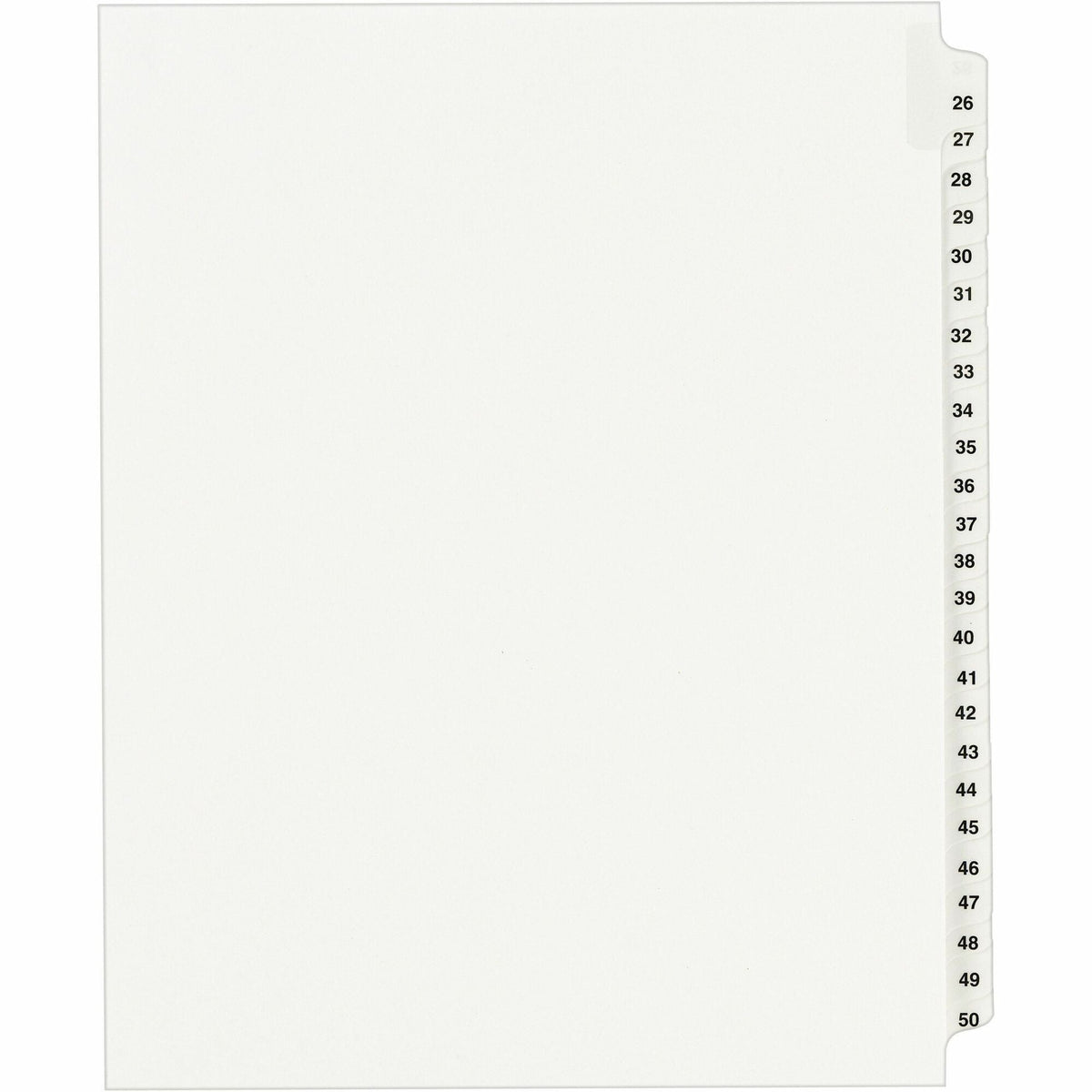 Avery® Standard Collated Legal Exhibit Divider Sets - Avery Style - 2000