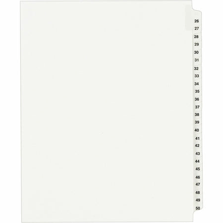 Avery® Standard Collated Legal Exhibit Divider Sets - Avery Style - 2000