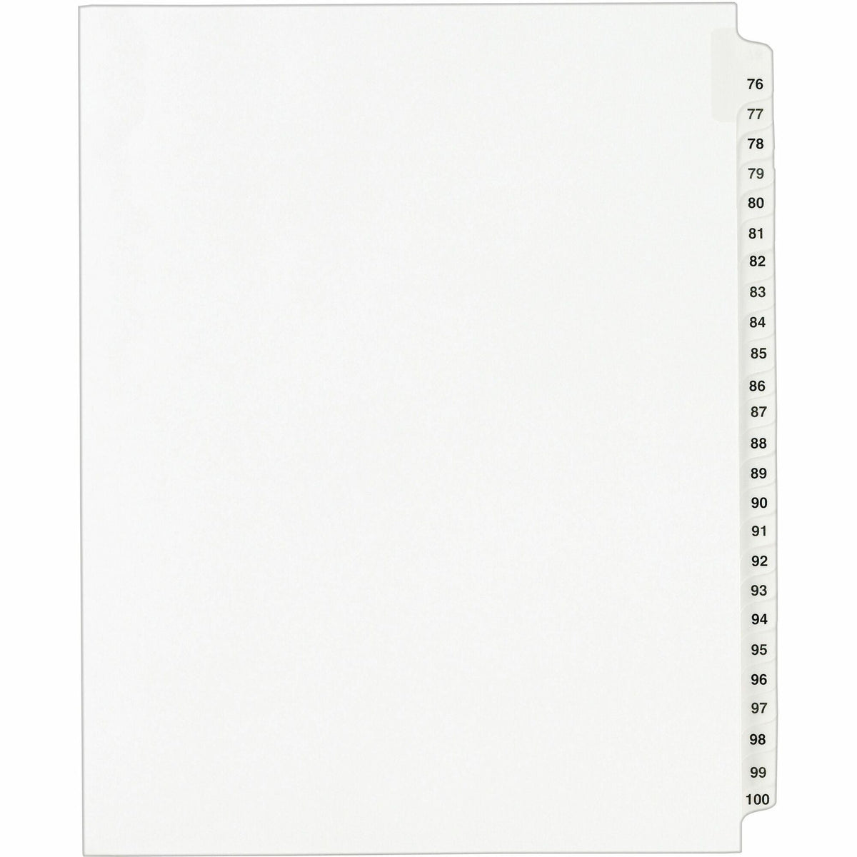 Avery® Standard Collated Legal Exhibit Divider Sets - Avery Style - 2000