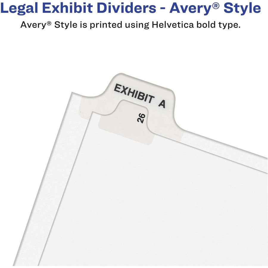 Avery® Standard Collated Legal Exhibit Divider Sets - Avery Style - Alternate-Image5
