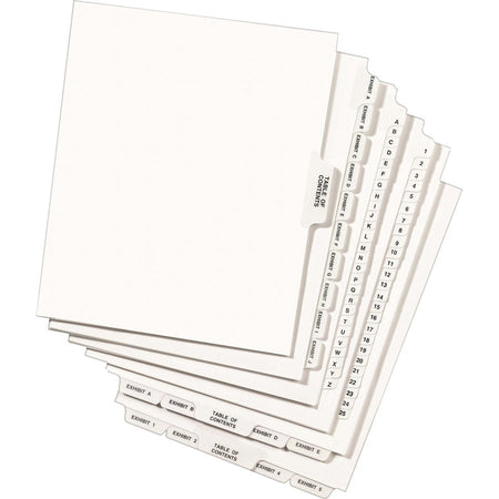 Avery® Standard Collated Legal Exhibit Divider Sets - Avery Style - Alternate-Image4