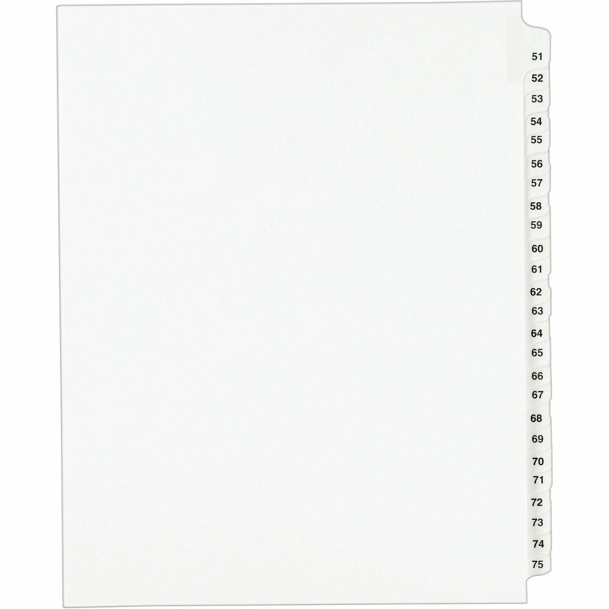 Avery® Standard Collated Legal Exhibit Divider Sets - Avery Style - 2000