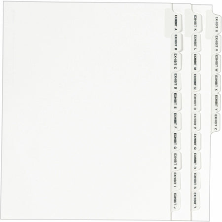 Avery® Standard Collated Legal Exhibit Divider Sets - Avery Style - 2000
