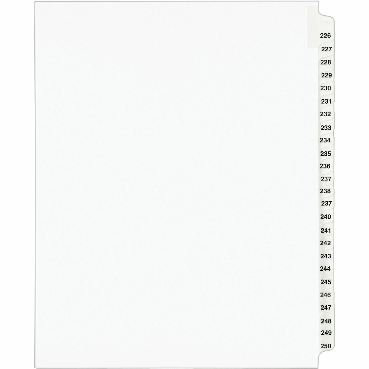 Avery® Standard Collated Legal Exhibit Divider Sets - Avery Style - 2000