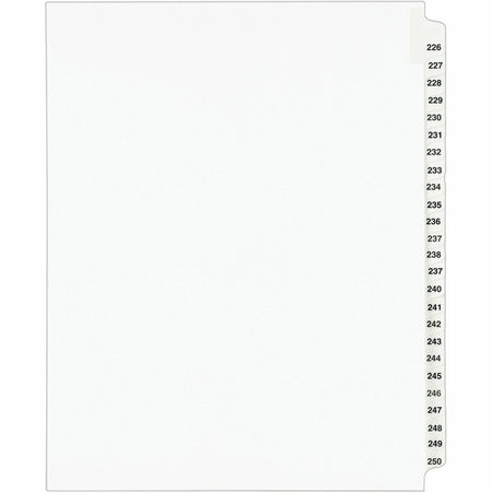 Avery® Standard Collated Legal Exhibit Divider Sets - Avery Style - 2000